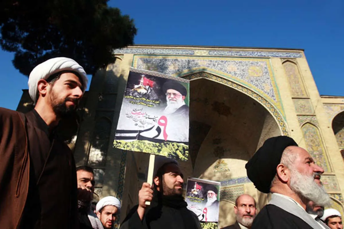 (تصاویر) تجمع طلاب تهرانی در سالگرد 9دی