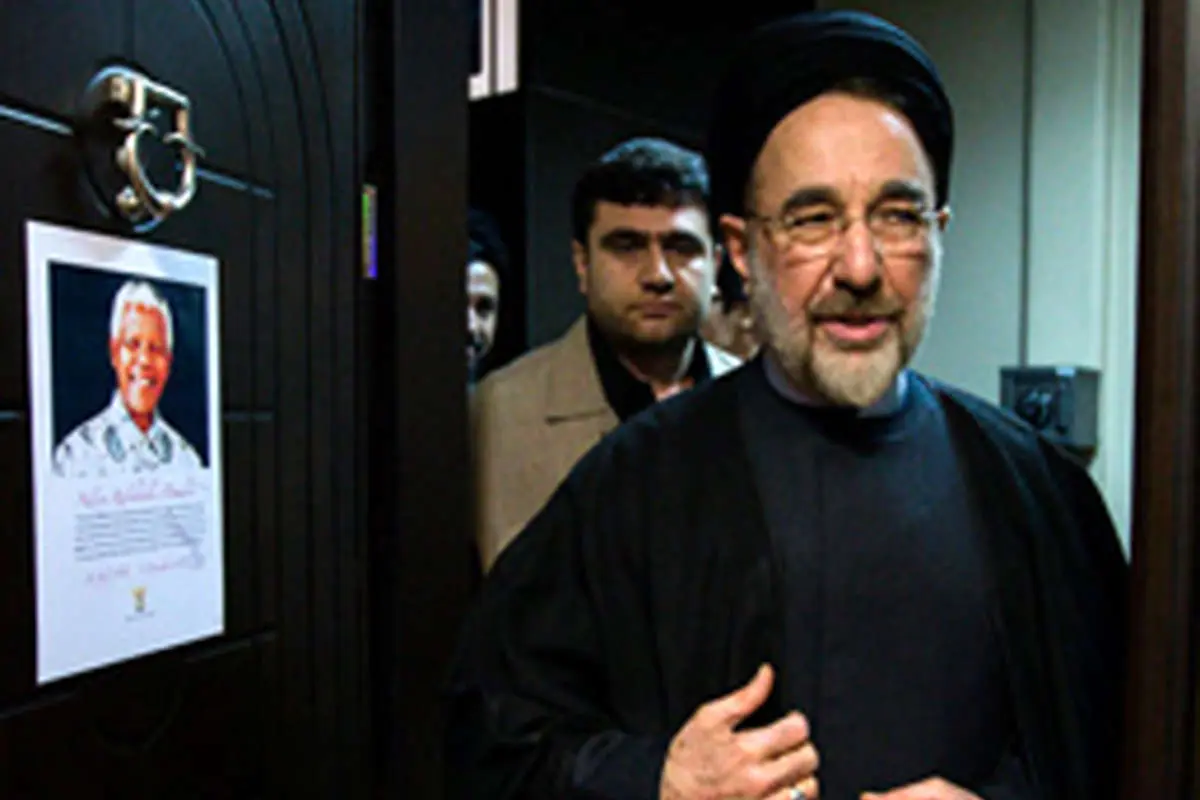 «خاتمی» در جشنواره حقیقت، ماندلا را دید