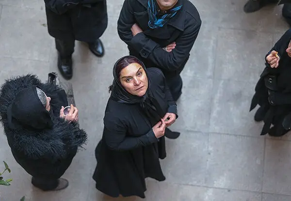 (تصاویر) هنرمندان در ختم پدر تهمینه میلانی