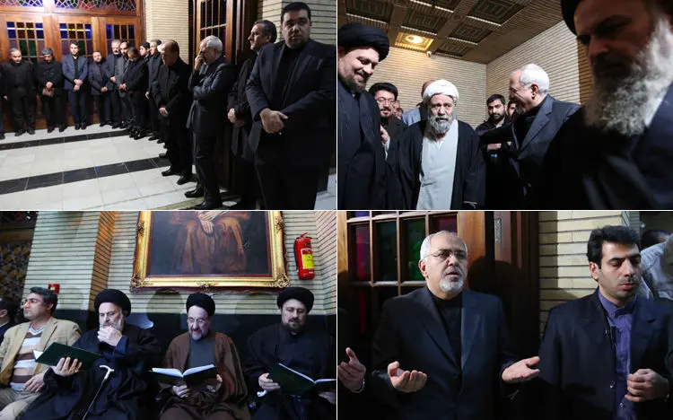 اصلاح‌طلبان در مراسم هفتم مادر ظریف، ازدحام زائران، طبیعت زمستانی درکه، سقوط خودرو به داخل چال آسانسور و...