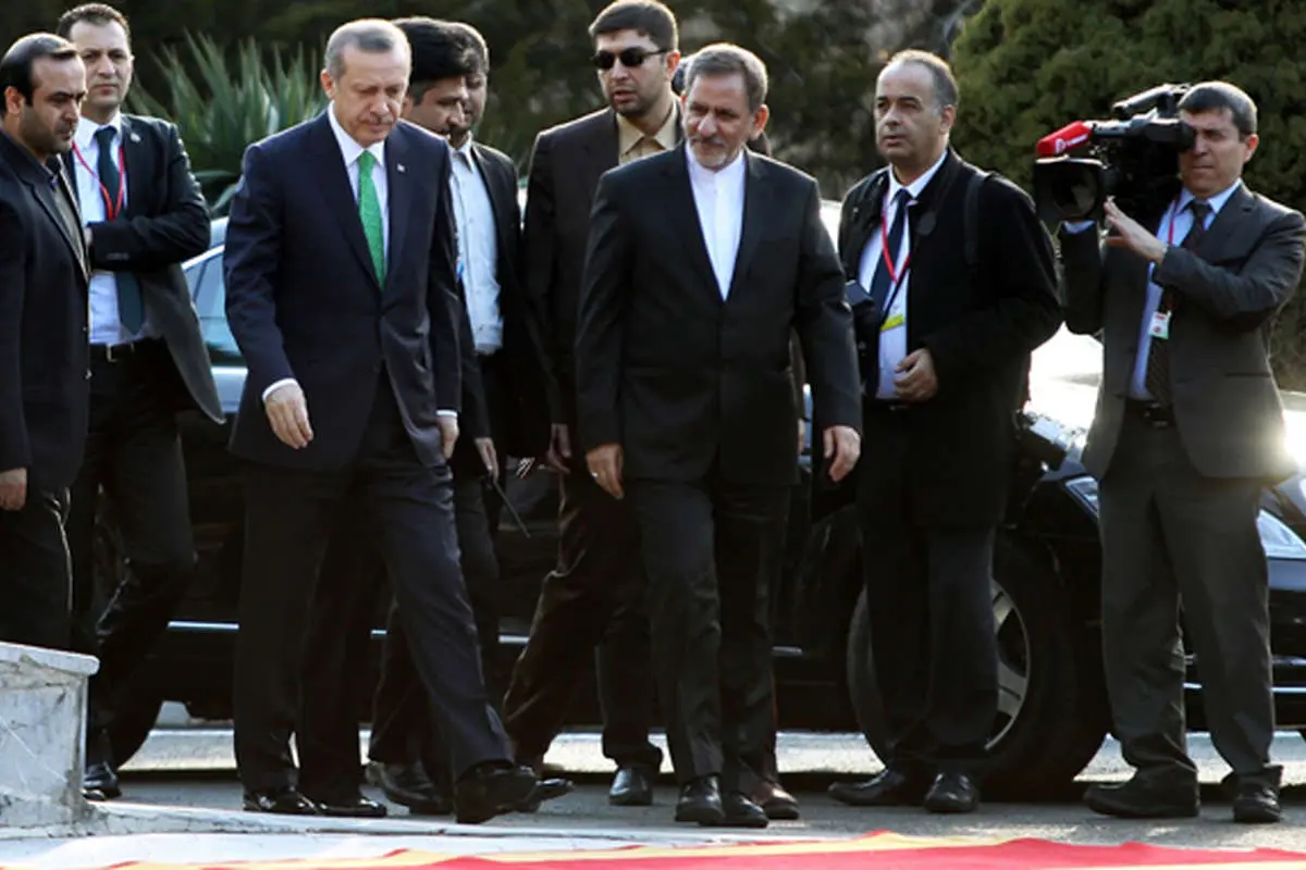 (تصاویر) استقبال جهانگیری از اردوغان