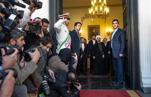 (تصاویر) دیدار اردوغان با روحانی