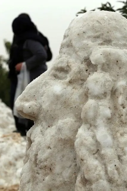 (تصاویر) جشنواره برف در "شیراز"