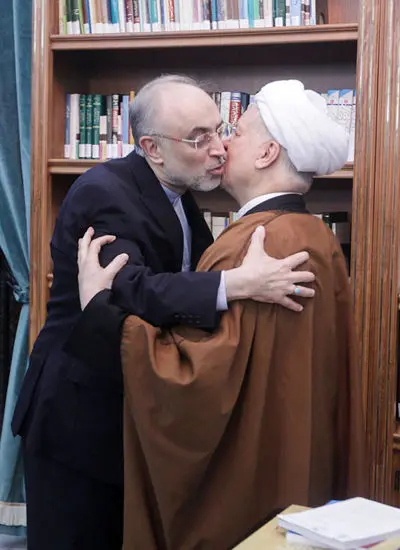 (تصاویر) دیدار صالحی با هاشمی