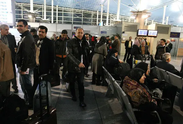 (تصاویر) ورود بازرسان آژانس به تهران