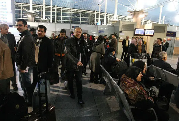 (تصاویر) ورود بازرسان آژانس به تهران