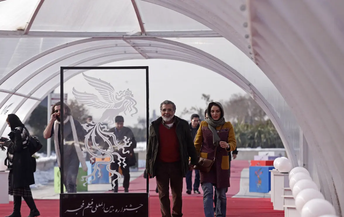 (تصاوير) افخمی و همسرش در نشست خبری