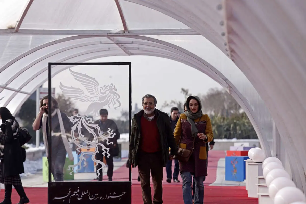 (تصاوير) افخمی و همسرش در نشست خبری