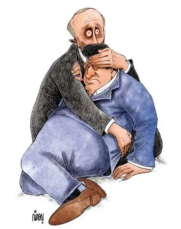 (کاریکاتور) پناهندگی به روسیه