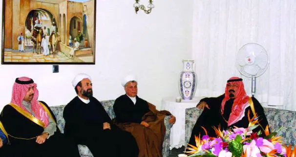 (تصوير) پادشاه عربستان در منزل هاشمی