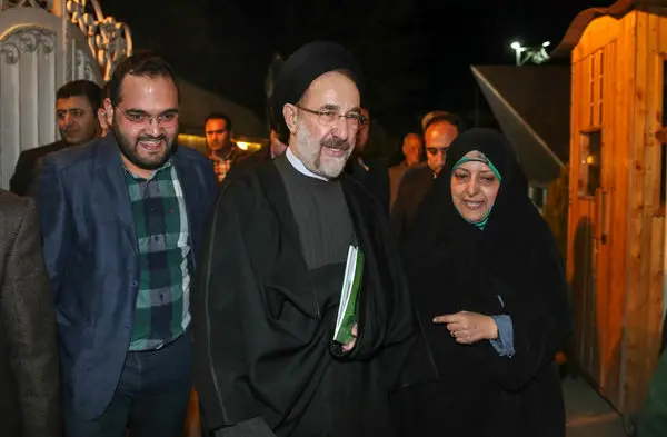 (تصاویر) خاتمی در بزرگداشت پدر ابتکار