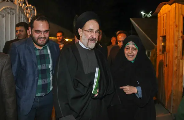(تصاویر) خاتمی در بزرگداشت پدر ابتکار