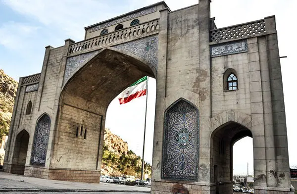 (تصاویر) وضع اسفناک دروازه قرآن شیراز