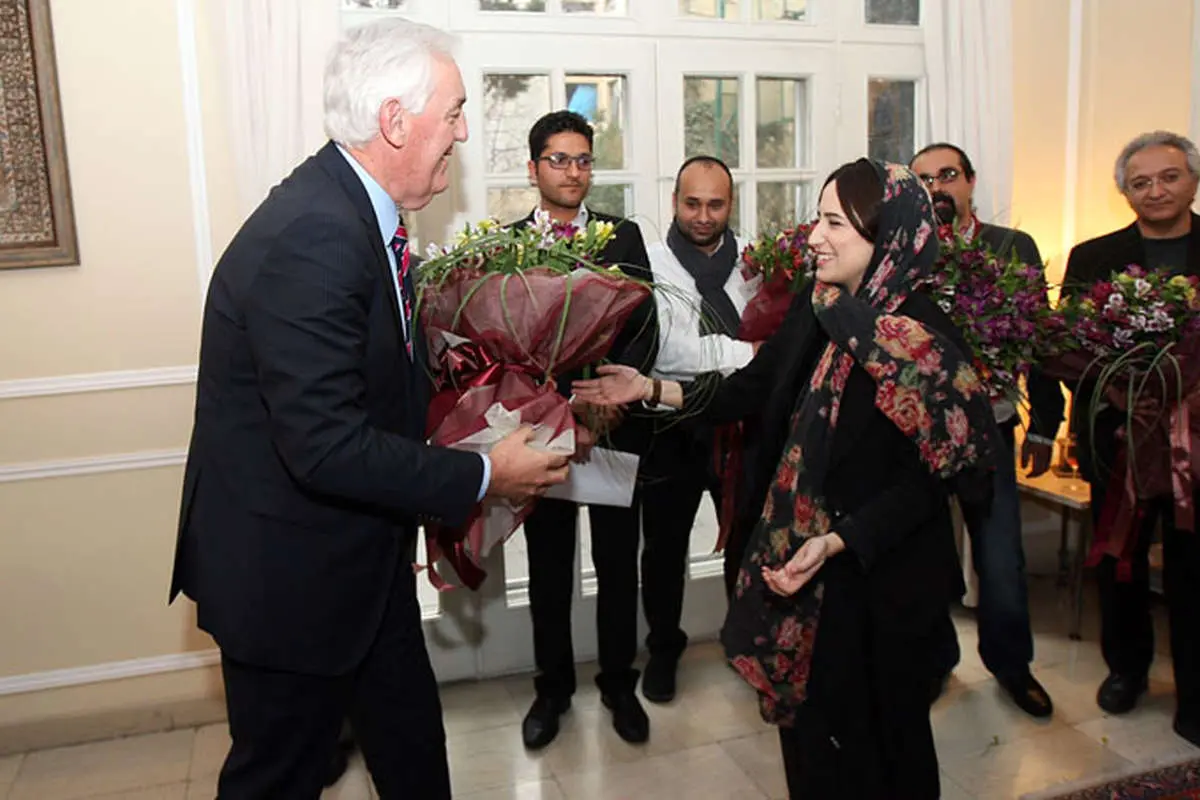 (تصاوير) تقدير سفير استراليا از «حوض نقاشی»