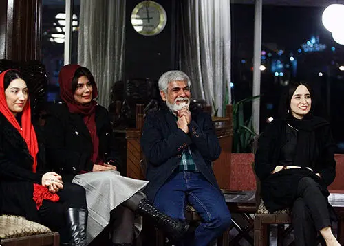 (تصاویر) رامبد جوان و نگارجواهریان در اختتامیه تولید «آزادی مشروط»