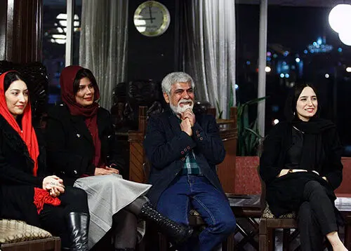(تصاویر) رامبد جوان و نگارجواهریان در اختتامیه تولید «آزادی مشروط»