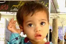 بازداشت کودک 9 ماهه پاکستانی به اتهام دخالت در امور دولت!