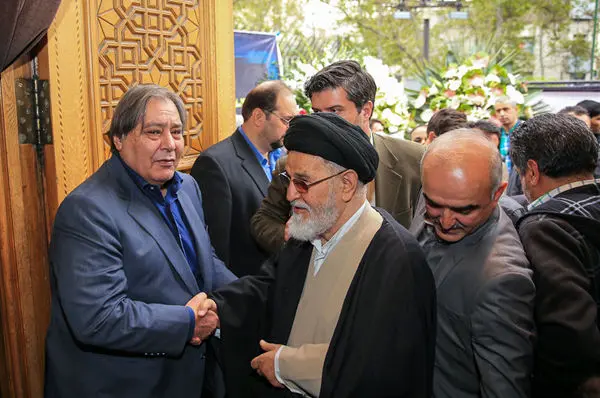 (تصاویر) مجلس ترحیم پدر همسر خاتمی