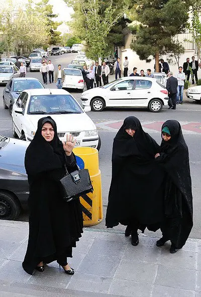 (تصاویر) مراسم هفتم پدر همسر خاتمی
