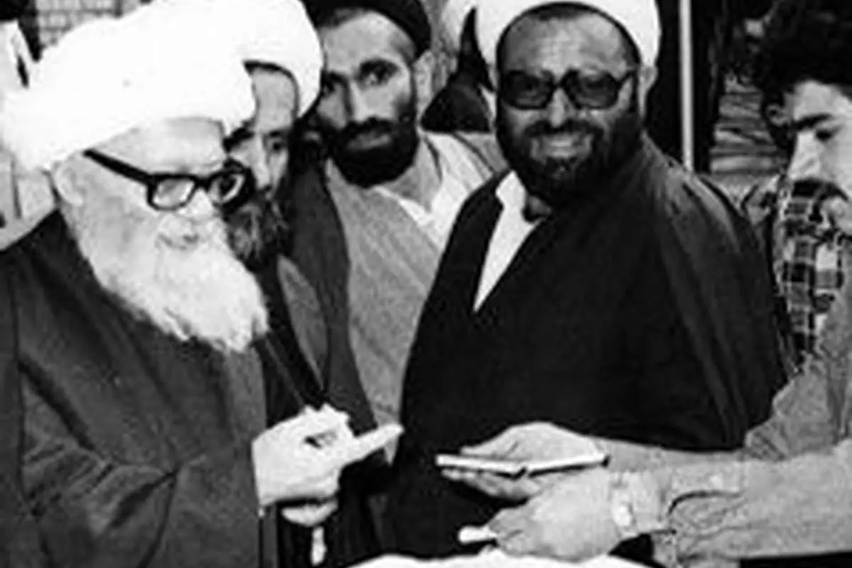 (تصاویر) پدر لاریجانیها در رفراندوم 12فروردین
