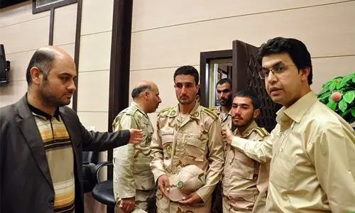 اولین تصاویر از مرزبانان آزاد شده ایراني