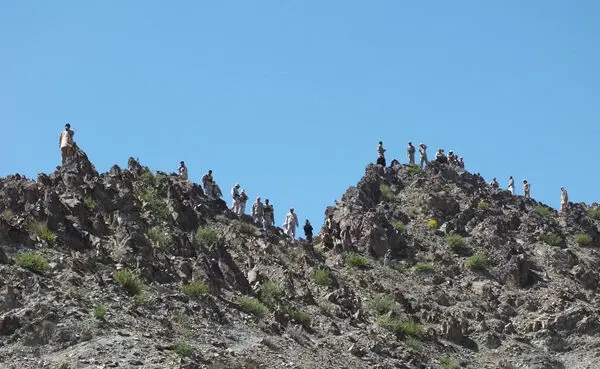 (تصاویر) بازگشت چهار مرزبان به کشور