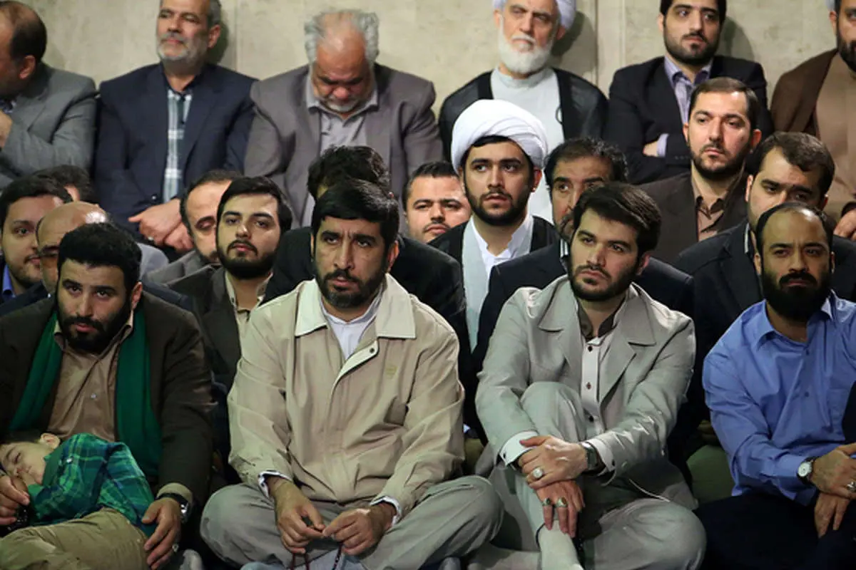 (تصاویر) دیدار مداحان با رهبر انقلاب