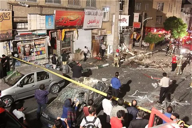 (تصاوير) خسارت‌های انفجار در سعادت آباد