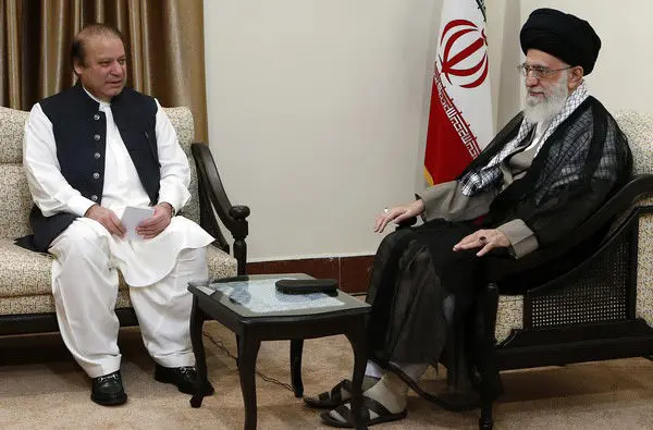 (تصاویر) دیدار نواز شریف با رهبر انقلاب