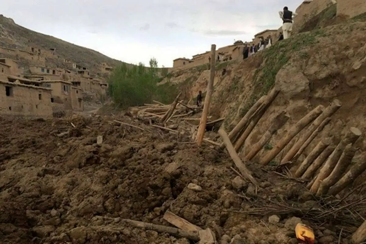(تصاویر) رانش مرگبار زمین در بدخشان