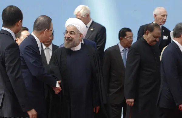 (تصاویر) روحانی در چهارمین اجلاس «سیکا»