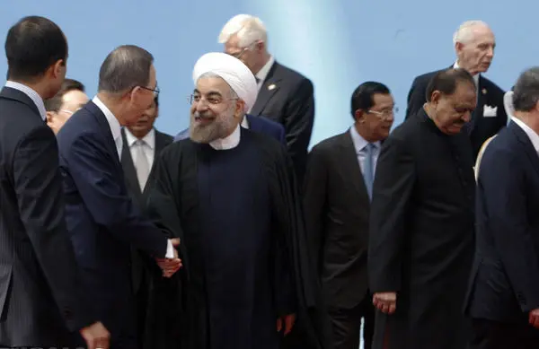 (تصاویر) روحانی در چهارمین اجلاس «سیکا»