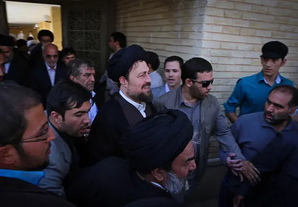 (تصاویر) استقبال از یادگار امام(ره) در خمین
