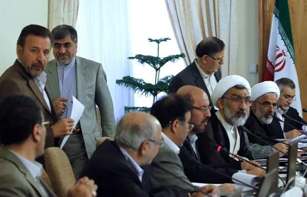 (تصاویر) جلسه هفتگی هیات دولت