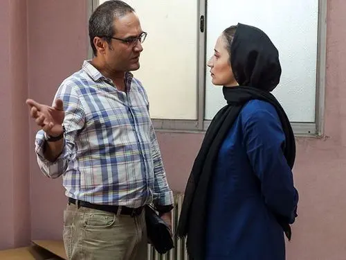 (تصاویر) نگار جواهریان و رامبد جوان در «پریدن از ارتفاع»