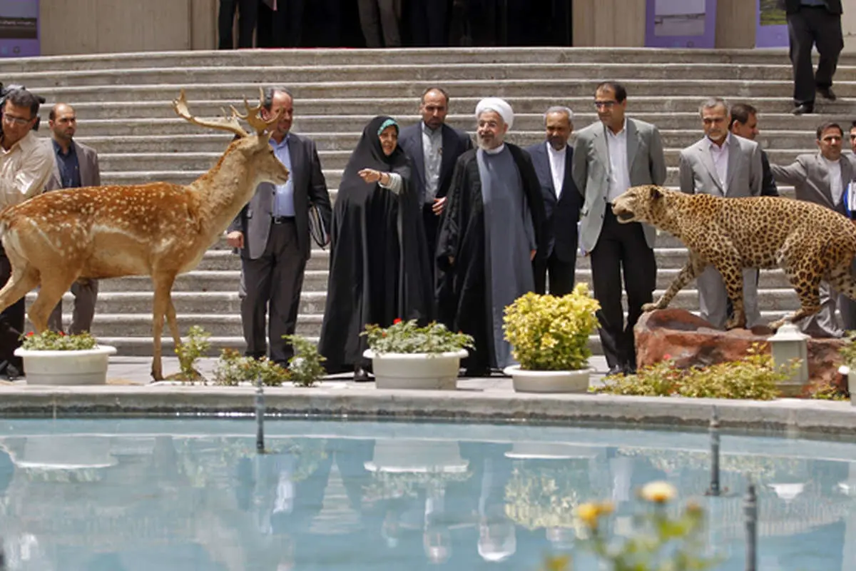 (تصاویر) روحانی همیار محیط‌ زیست شد