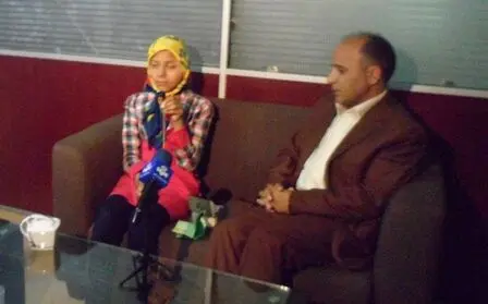 معلم فداکار به دیدار "بهار" رفت