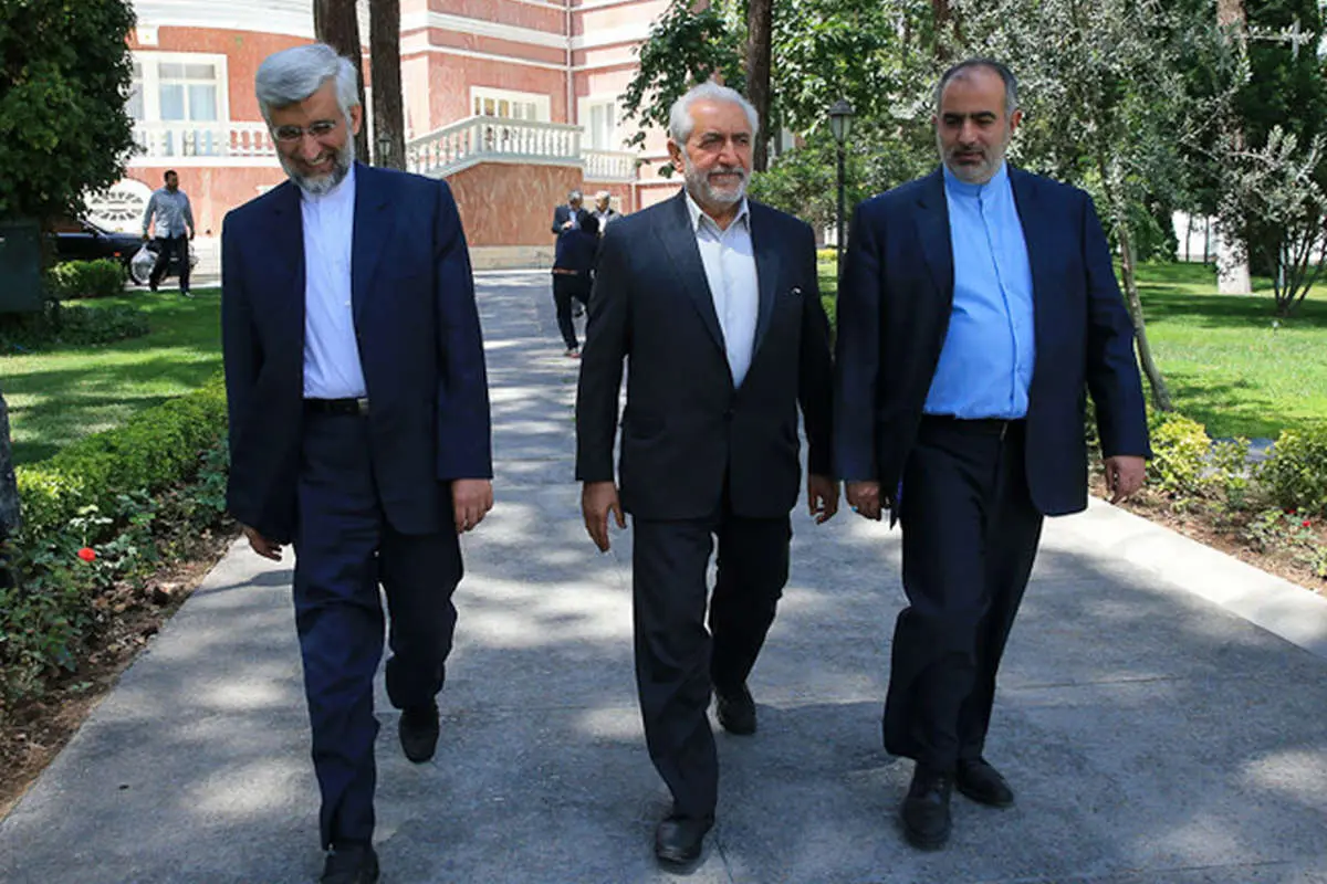 (تصاویر) نشست روحانی و رقبای انتخاباتی‌