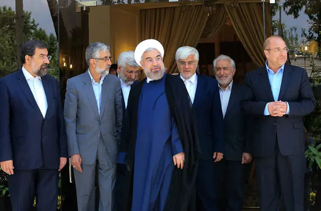 اهداف و نتایج دیدار روحانی با رقبای انتخاباتی