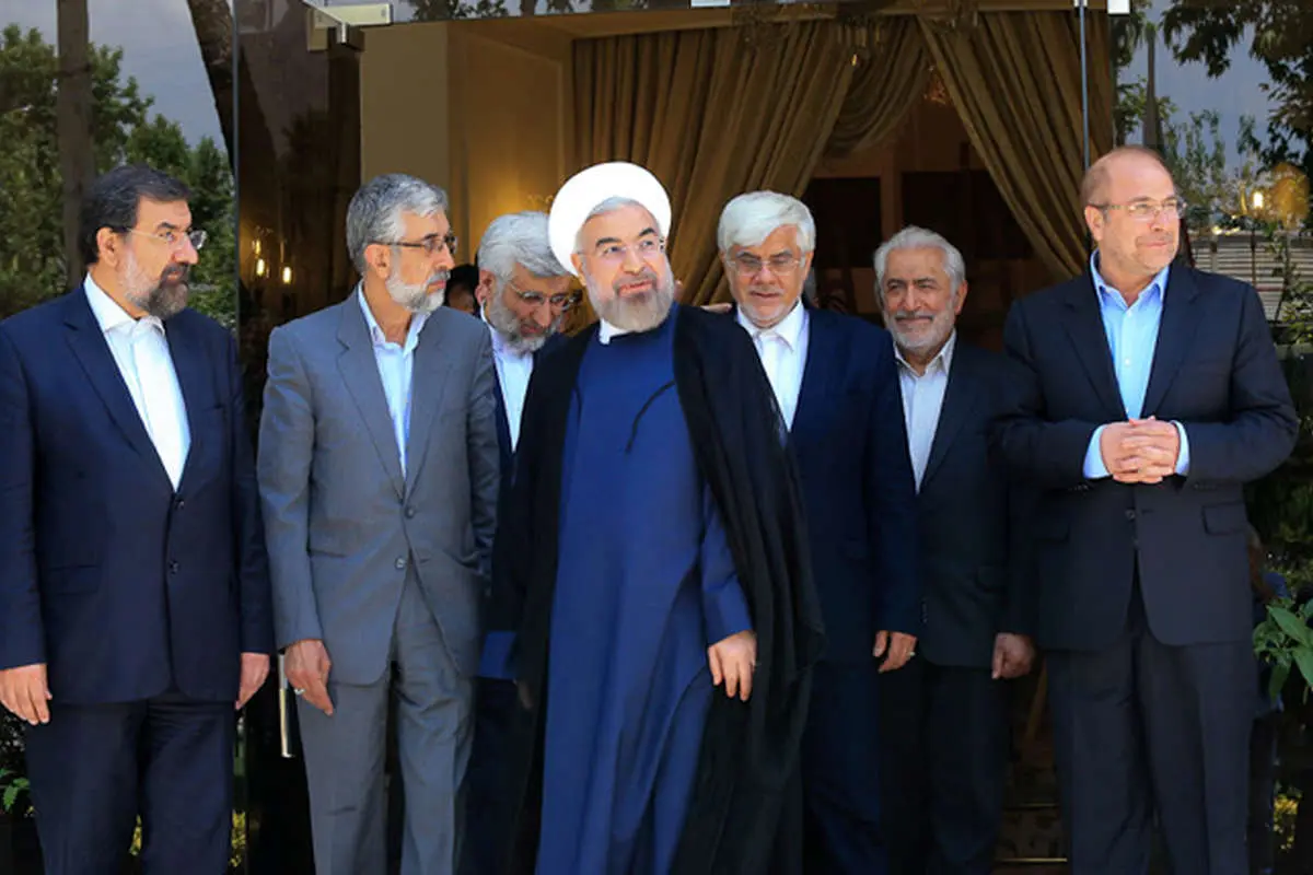 اهداف و نتایج دیدار روحانی با رقبای انتخاباتی