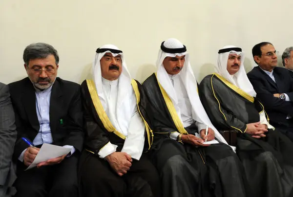 (تصاویر) دیدار امیر کویت با رهبرانقلاب