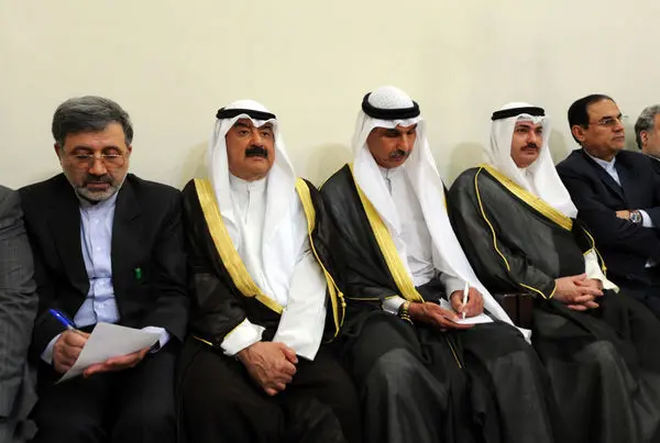 (تصاویر) دیدار امیر کویت با رهبرانقلاب
