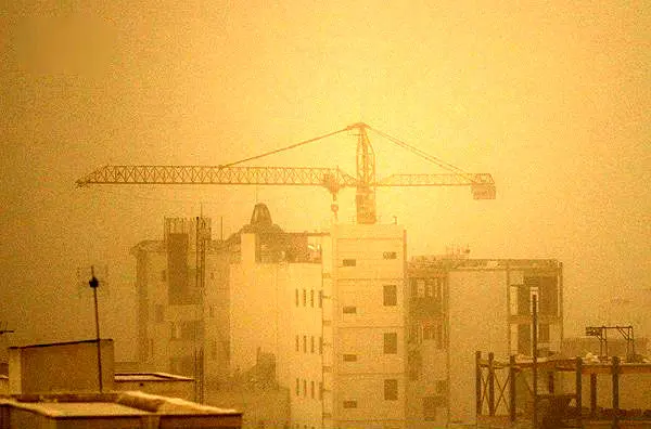 (تصاویر) دومین طوفان مهیب در تهران