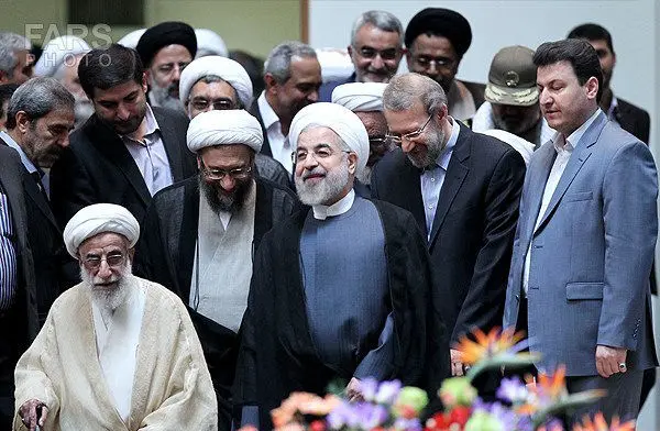 (تصاویر) سران قوا در همایش قوه‌قضائیه