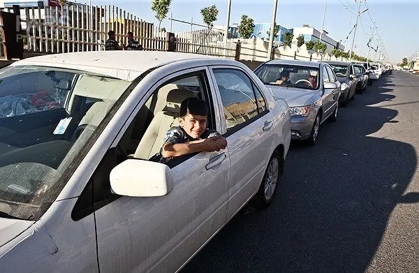 (تصاویر) بحران بنزین در اقلیم کردستان