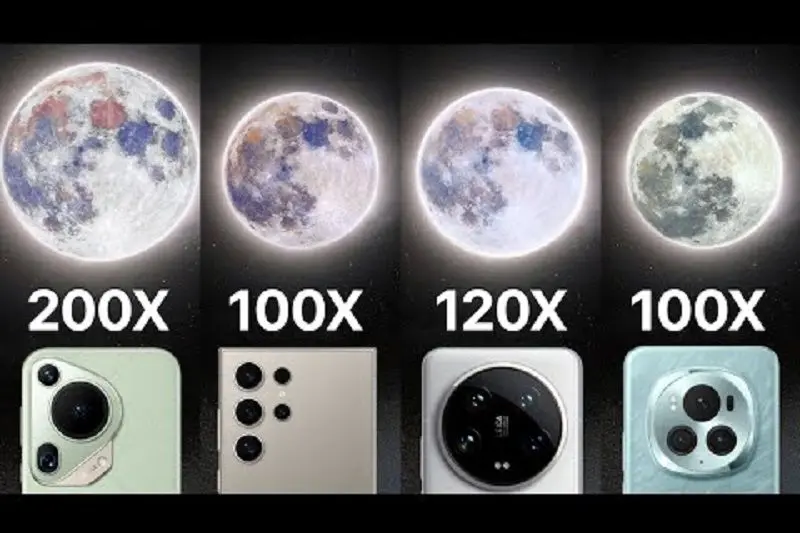 دوربین هوآوی pure 70 ultra- زوم اپتیکال