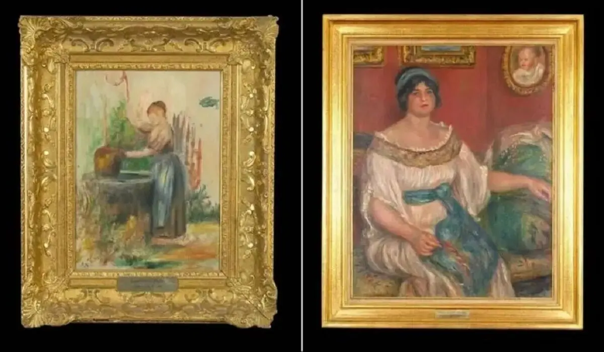 ۲ تابلوی سرقت‌شده رنوار در فرانسه پیدا شد