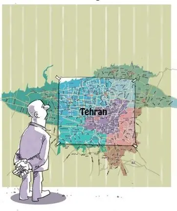(کاریکاتور) افزایش جمعیت تهران!