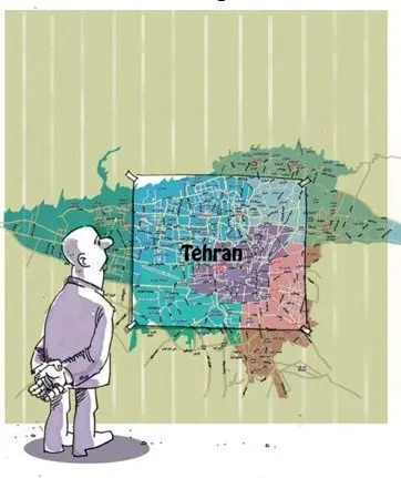 (کاریکاتور) افزایش جمعیت تهران!