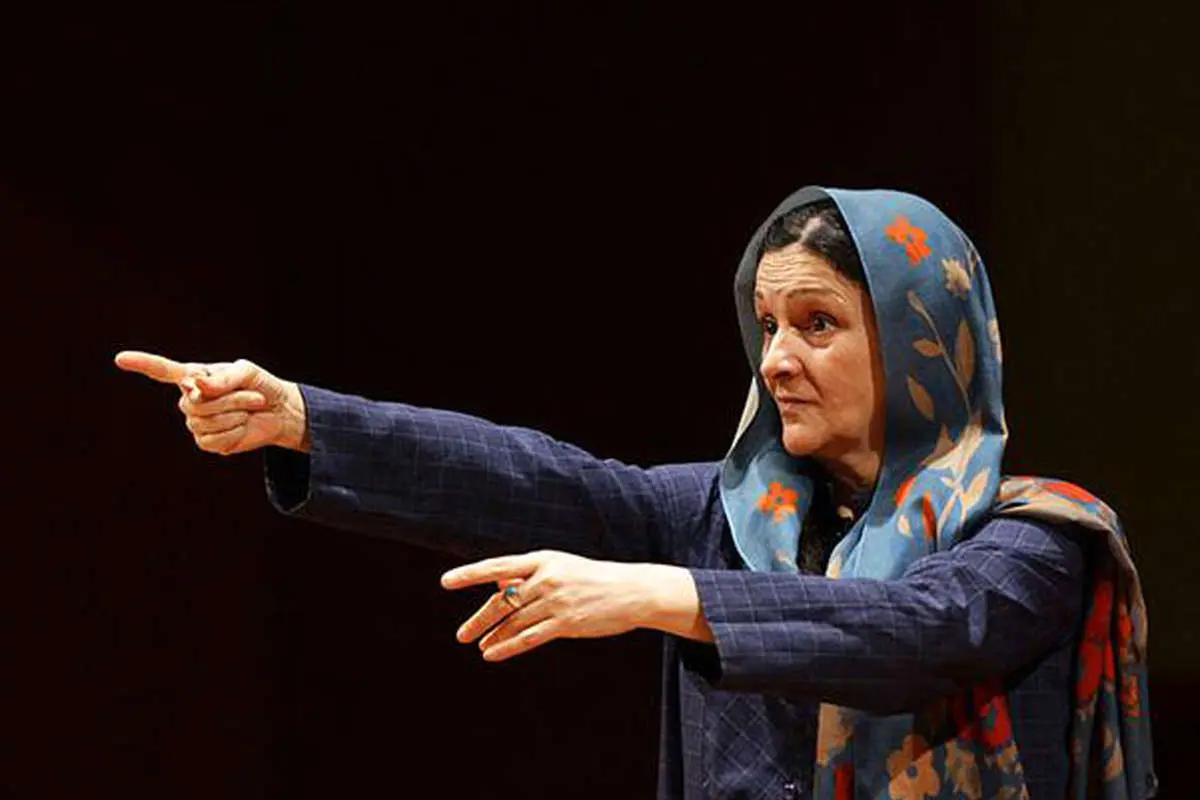 گلاب آدینه در تمرین کنسرت گروه «مسایا»
